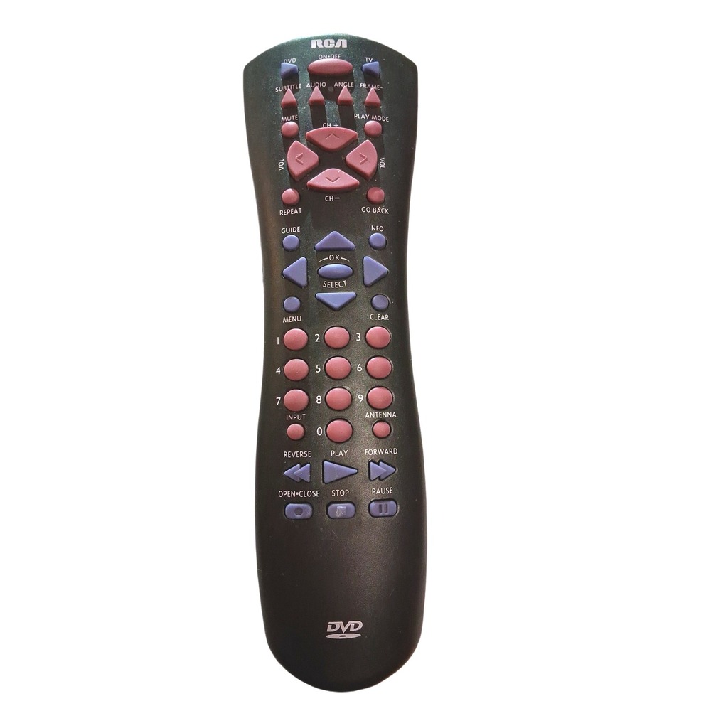 Rca Dvd Player Universal Remote Control CRK76DK1  for Rc5240p Rc6001p Works